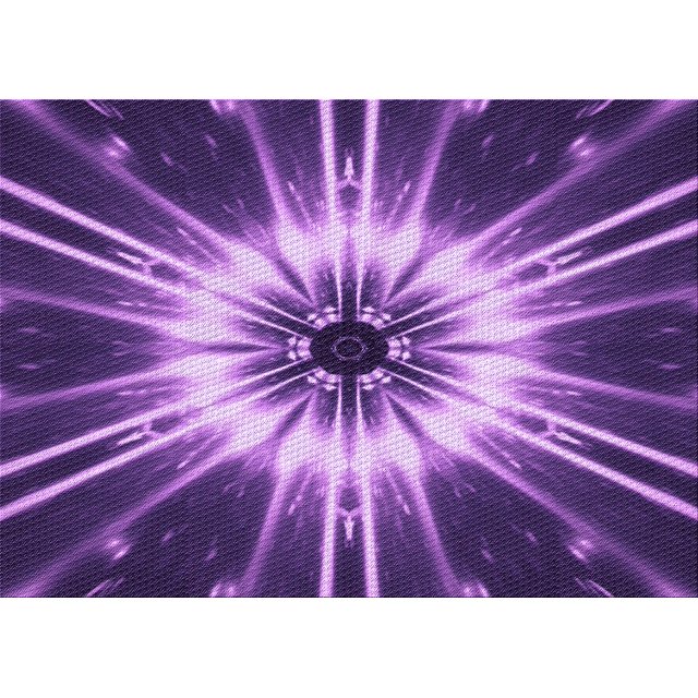 Ahgly Tapis Rectangulaire Lavable en Machine Intérieur Transitionnel Violet, 2 Pieds x 4 Pieds