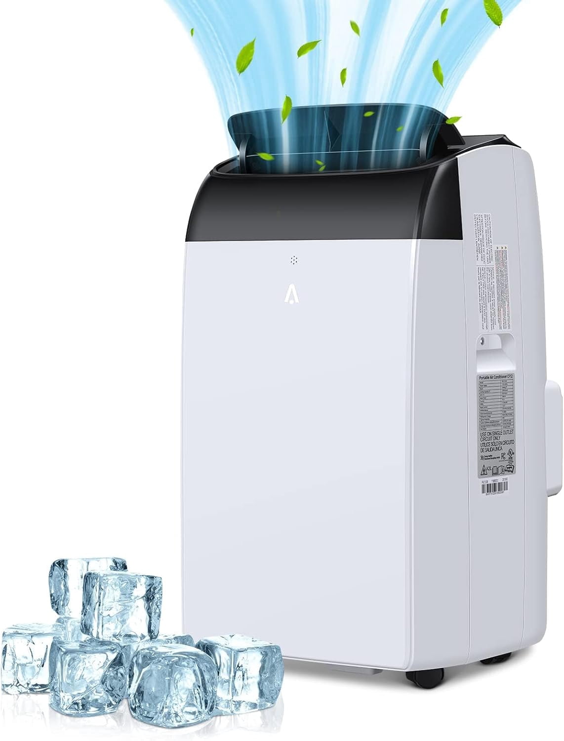 Eastvita 12000 BTU Portable Air Conditioner with Key Features (White)