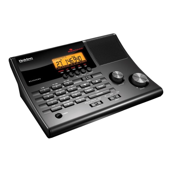 Uniden BC365CRS 500 Channel Scanner and Alarm Clock with Snooze, Sleep, and FM Radio with Weather Alert, Search Bands Commonly used for Police, Fire/EMS, Aircraft, Radio, and Marine transmissions