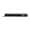 thumbnail image 2 of APC Switched Rack PDU AP7920B - Bande de distribution d'Alimentation - AC 200/208/230 V - 2300 VA - Ethernet - Entrée : IEC 60320 C14 - Connecteurs de Sortie : 8 (Power IEC 60320 C13) - 1U - 19 Pouces - Noir - pour P/N : SMTL1000RMI2UC, SMX1000C, Smx1500rm, 2 of 3