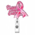 thumbnail image 1 of Bobine de Badge Rétractable Pailleté Accessoire à Languette Scintillante Porte-Badge Acrylique Réutilisable Porte-Cartes d'Identité avec Clip pour Travail École Événements Fêtes et Plus et Guirlande Perlée Guirlandes de Noël en Verre, 1 of 3