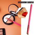 thumbnail image 4 of Wmool Eyebrow Inclined Flat Angled Brush #EYELINER# Eyeshadow Eye Brow Makeup Tool V0, 4 of 8