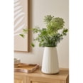 thumbnail image 3 of Vase linéaire blanc Anko, 3 of 5