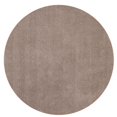 thumbnail image 1 of HomeRoots 352629 Tapis Rond en Polyester Beige de 6 Pi, 1 of 1