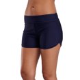 thumbnail image 4 of Charmo Women Swimsuit Bottom Tummy Control Swimming Shorts Solid Swim Trunks, 4 of 5