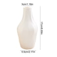 thumbnail image 3 of Plastic Vase with Ceramic Appearance, Shatterproof Decorative Flower Pot for Wedding Dining Table Bookshelf Home Office Decor, 3 of 6