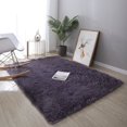 thumbnail image 3 of Washable Fluffy Area Rug Rectangular Anti-Slip Artificial Soft Plush Shag Carpet Home Bedroom Living Room Fluffy Rectangular Anti-Slip Artificial Soft Washable Fluffy Rectangular  Light P, 3 of 7