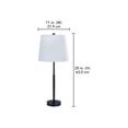 thumbnail image 3 of Mainstays Floor Lamp Set Include One Floor Lamp and Two Table Lamp, 3 of 5