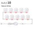 thumbnail image 1 of LED Makeup Mirror Light Bulb Lights Stepless Dimmable Wall Lamp 6 10 14Bulbs Kit for Dressing Table ,Widely Use, 1 of 7