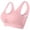 Pink, variant on WRKEKC Wireless Bras for Women Push Up Bra with Breathable Fabric and Light Support for Everyday Comfort