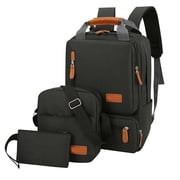 Kcavykas Clearance Sales Casual Backpack Three Piece Set Large Capacity Student Backpack Suitable for School And Outdoor Travel Computer Bag for Men And Women with Large Capacity