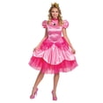 thumbnail image 4 of Women's Super Mario Deluxe Princess Peach Costume, 4 of 5