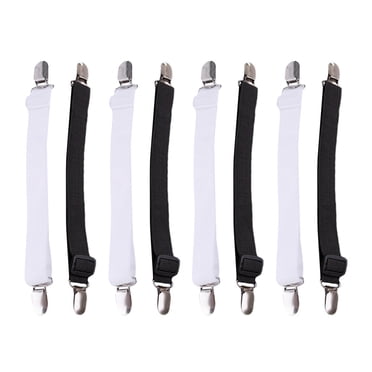 8pcs Elastic Bed Sheet Clips Useful Bed Sheet Gripper Bed Sheet Fasteners