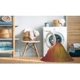 thumbnail image 2 of Ahgly Company Tapis de Zone Carré Orange Lavable en Machine, 8 Pieds Carré, 2 of 7