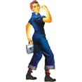 thumbnail image 2 of Rosie The Riveter Quotable Notable - Greeting Card and Sticker Sheet - Envelope Included, 2 of 4