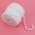 thumbnail image 2 of HLONK White Acrylic Loose Bead  0.31”  (100 Count), 2 of 6