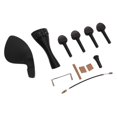 thumbnail image 4 of Violin Fiddle Accessories Kit Replacement Parts Metal Wooden for 4/4 Size Musical Instrument, 4 of 14