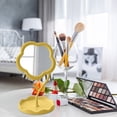 thumbnail image 2 of Product Make up 2 Flower Shaped Desk Vanity for Bedroom Living Room and Minimal Spaces Home Enhancing Daily Grooming and Personal Care Routine, 2 of 6