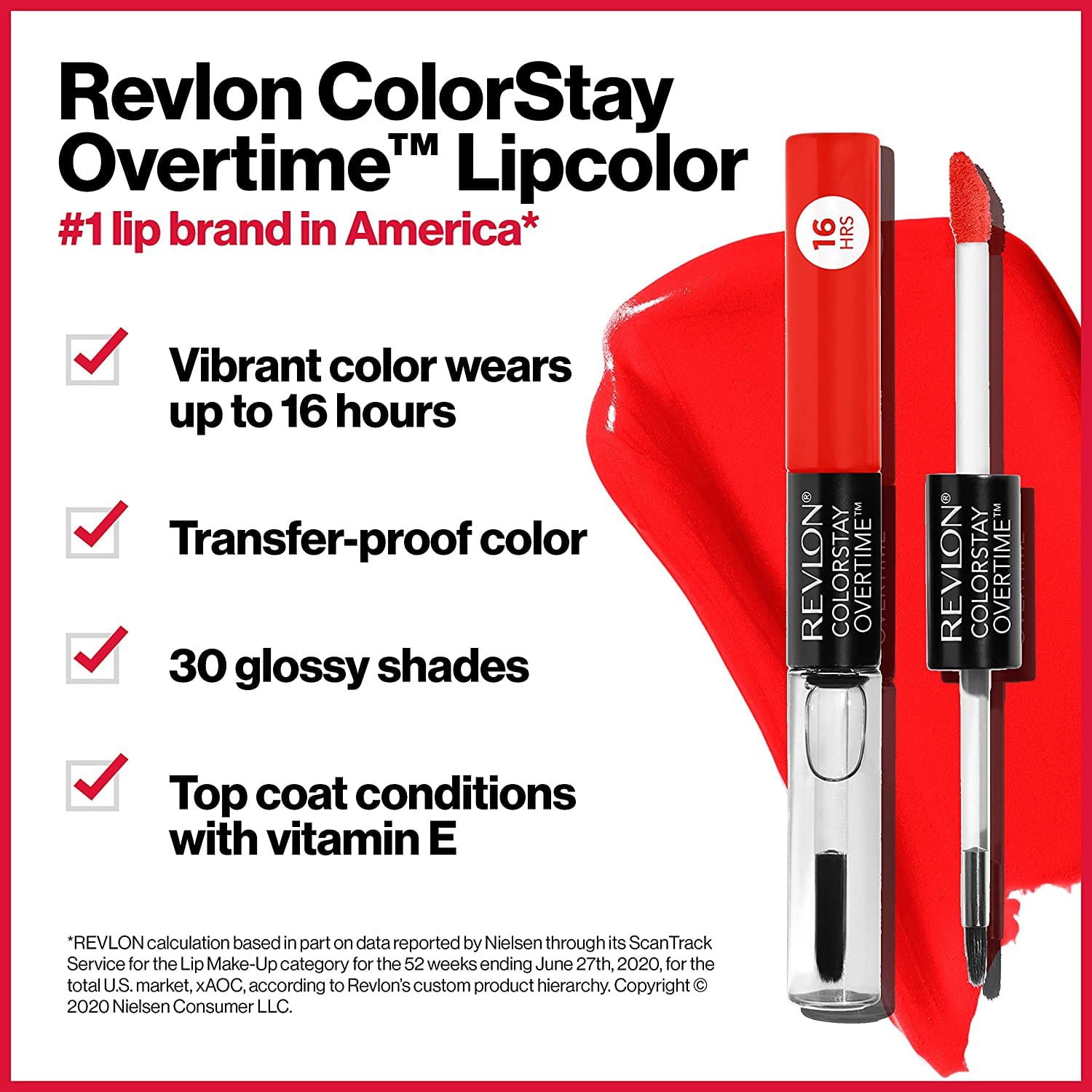 Rouge à lèvres RevlonMD ColorStay Overtime MC