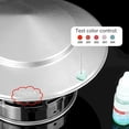 thumbnail image 4 of Liquidation! Denhf Capuchon Rond de Cheminée en Acier Inoxydable de 3 Pouces, Couvercle de Cheminée avec Moustiquaire pour l'Extérieur, Capuchon de Cheminée pour Tuyau de Poêle, Capuchon d'Évent d'Évacuation de Toit, Couvercle d'Évent de Toit de Foyer, Argent, 4 of 5