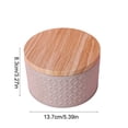 thumbnail image 3 of mtvxesu Round Large Iron Storage Box for Baking Snacks, Pastries, Cakes, Cookies, Candy, Picnics and Gift Giving, 1 Count, 3 of 6