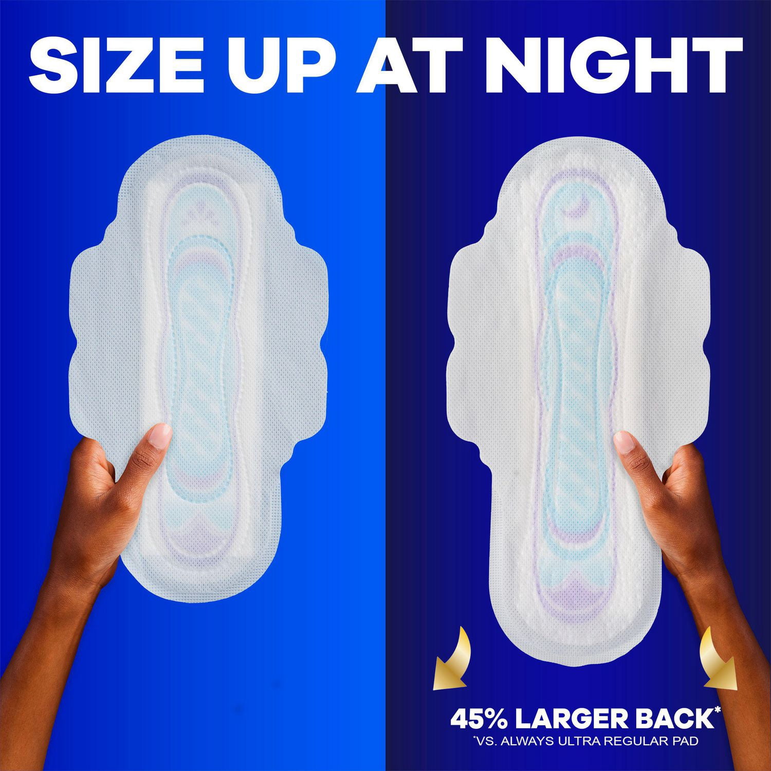 Always Serviettes Hygiéniques Ultra Minces avec Ailes pour Femmes, Taille 2, Longues, Super Absorption, Non Parfumées