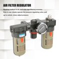 thumbnail image 3 of LHCER Air Pressure Regulator, Air Filter Regulator, High Temperature Resistance For Filter, 3 of 8