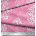 thumbnail image 2 of Soimoi Tissu en Rayonne Filigrane Damas Imprimé au Mètre 42 Pouces de Large, 2 of 3