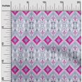 thumbnail image 1 of oneOone Polyester Lycra Fabric Geometric Ikat Decor Fabric Printed BTY 56 Inch Wide, 1 of 4