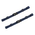 thumbnail image 1 of 2pcs Universal Backpack Webbing Chest Stability Straps Waist Straps Belt - Chest Strap Navy Blue, 1 of 8