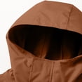thumbnail image 4 of Timegard Womens Plus Size Tops Zipper Lightweight Windproof Hiking Outdoor Rain Jacket with Pockets, 4 of 9