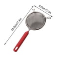 thumbnail image 2 of Flour for Baking Stainless Steel Double Ear Handheld Filter Sieve Flour Sieve Baking Gadget Stainless Steel Mesh, 2 of 2