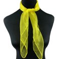 thumbnail image 3 of YAOBAMM Lady Gauze Kerchief 2 Pcs Women Kerchief Smooth Satin See through Solid Color Mesh Adjustable Lightweight Soft Square Dance Accessories, 3 of 7