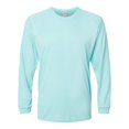 thumbnail image 1 of T-Shirt de Performance à Manches Longues Long Islander, TP, Bleu Aqua, 1 of 1