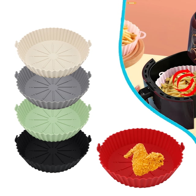 Silicone Bakeware Environmentally Friendly Food Grade Non Stick Multifunctional High Temperature Resistance Microwave Reusable Round Shape Baking Pan Kitchen Tools