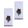 thumbnail image 3 of Holiday Time Tree Trimmings Embroidery Hand Towels, 2-Pack, 3 of 3