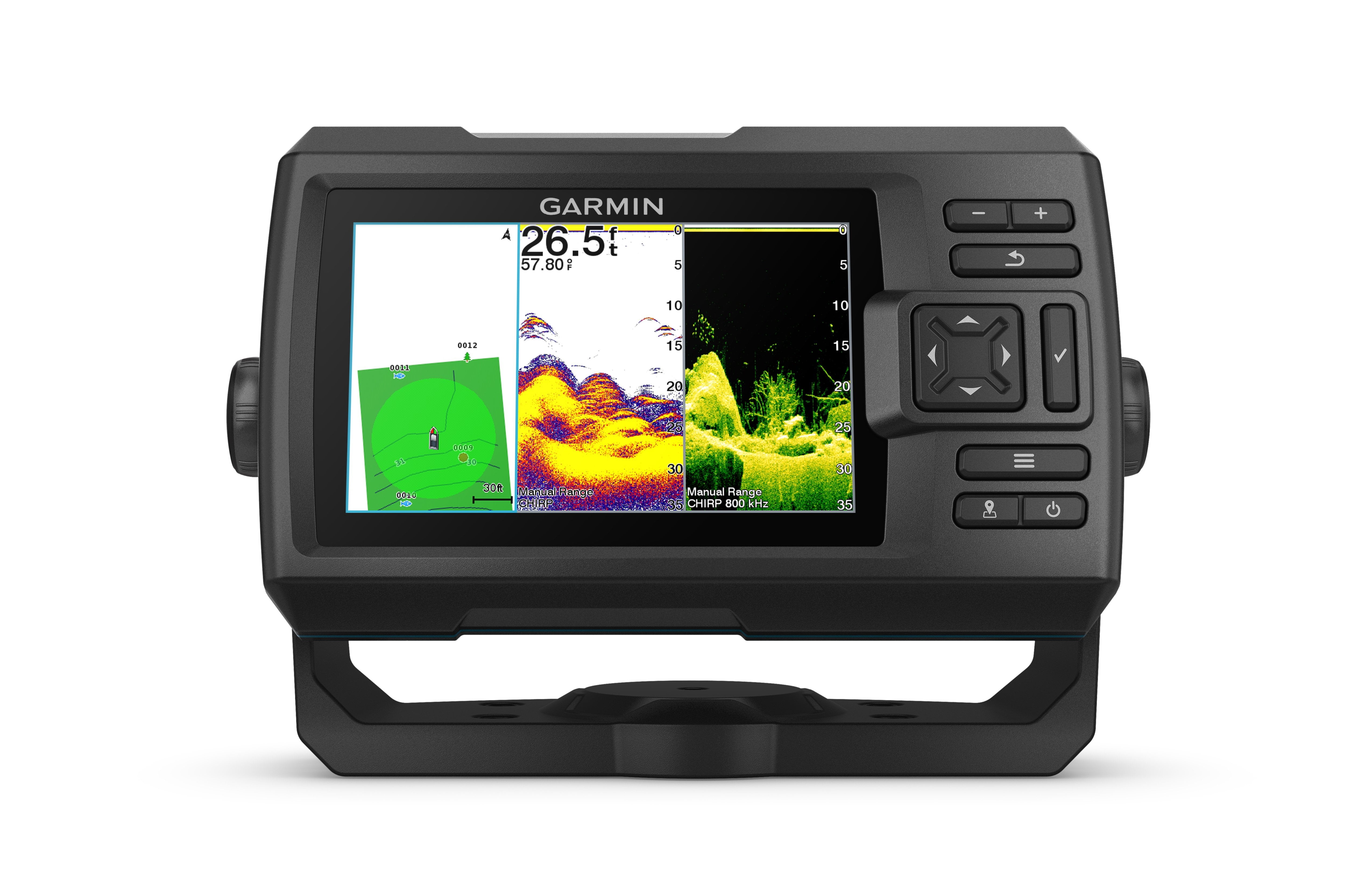 Garmin STRIKER Vivid 5cv Écran 5 Pouces Détecteur de Poissons avec Transducteur GT20-TM et GPS