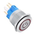 thumbnail image 1 of Fosa Bouton, 2 Pcs Bouton-Poussoir, Interrupteur à Pression pour Circuit Interrupteur de Commande Circuit, 1 of 8