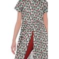 thumbnail image 4 of Moomaya Printed Kurta Front Slit Tunic Tops Women Summer Wear Ladies Kurti, 4 of 5