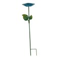 thumbnail image 2 of S SERENABLE Flower Bird Feeder 25 inch Hummingbird Feeder for Outdoor Courtyard Backyard Blue, 2 of 9