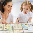 thumbnail image 3 of Zhuge Magic Ink Copybooks for Kids Reusable Handwriting Workbooks for Preschools Grooves Template Design and Handwriting Aid Practice for Kids The Print Writing (4 Books with Pens), 3 of 5