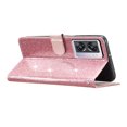 thumbnail image 3 of Compatible with OnePlus Nord N300 Sparkling Glitter Wallet Case with Card Pocket Flip Cover, 3 of 5