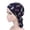 E, variant on Head Wrap Scarf Women India Muslim Elastic Turban Print Cotton Hat Scarf Wrap