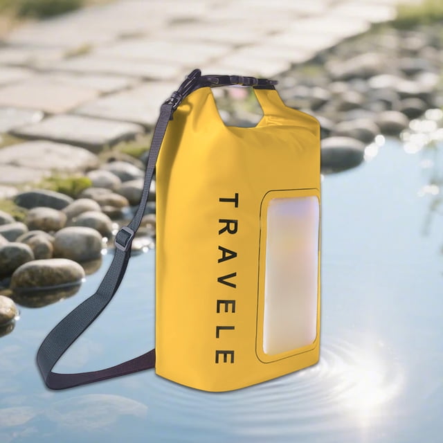 Summer Swimming Beach Bag Outdoor Shoulder Waterproof Crossbody Bag Large Capacity Cell Phone Storage Bag