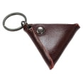thumbnail image 3 of lionlar Guitar Pick Holder Keychain Birthday Gift Key Fob Case Bag Plectrum Case Bag Brown, 3 of 9