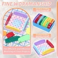 thumbnail image 3 of 20 Pcs Knit Blocker Combs, Color Knit Blockers Combs for Blocking, Rainbow Knitting Blockers Pins for Blocking Mats Knitting Pins Kit Knitting Tools, Multi Colors, 3 of 7