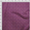 thumbnail image 4 of oneOone Georgette Viscose Dark Magenta Fabric Asian Floral Sewing Craft Projects Fabric Prints By Yard 42 Inch Wide, 4 of 4