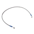 thumbnail image 2 of VONKY Motorcycle Brake Oil Hose Line Pipe Fitting Stainless Braided Steel Silver 80cm 1Set, 2 of 6