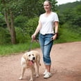 thumbnail image 2 of Padded Double Handle Dog Leash Heavy Duty 5ft 6ft Long Reflective Training Leash  for Medium to Large Dogs (25 ~ 120lbs), 2 of 16