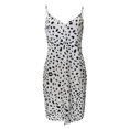 thumbnail image 1 of Ketyyh-chn99 Robes Élégantes pour Femmes Décontractées de Plage Robe d'Été Manches à Volants Ample Fluide Plissée Mini-Robe Blanc,G, 1 of 4